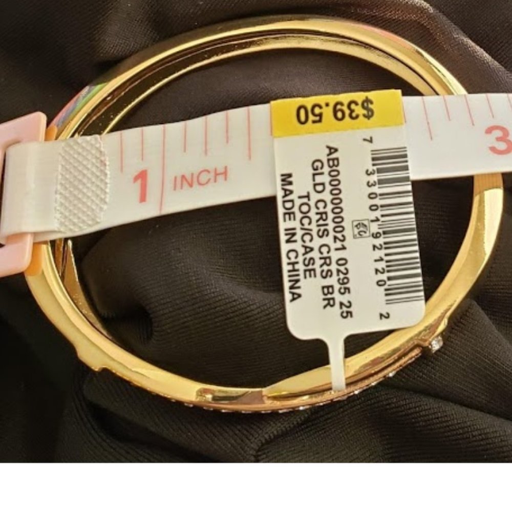 NEW Charter Club Criss Cross Bangle Bracelet - Picture 6 of 8